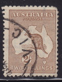 [Definitive Issues - Kangaroo and Map - Different Watermark, Scrivi A29]