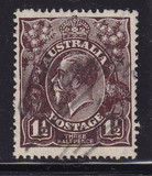[King George V - Different Watermark, Вид B21]