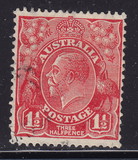 [King George V - Different Watermark, प्रकार B32]