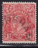 [King George V - Different Watermark, प्रकार B32]