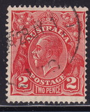 [King George V - Different Watermark, प्रकार B35]