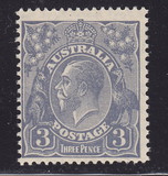 [King George V - Different Watermark, प्रकार B36]