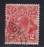 [King George V - New Watermark, tip B44]