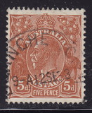 [King George V - New Watermark, tip B47]