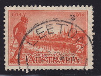 [The 100th Anniversary of the Colonization of Victoria, type Q1]