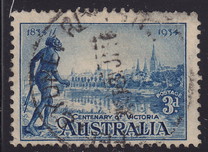 [The 100th Anniversary of the Colonization of Victoria, type Q3]