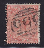 [Queen Victoria - Large White Control Letters in Corners, Tipe L1]