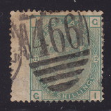 [Queen Victoria - Colored Control Numbers in Corners, प्रकार AA]