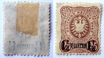 [German Empire Postage Stamps Surcharged, type A3]