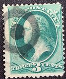 [Designs of 1870-1871 with Secret Marks - Printed by the National Bank Note Company. See Also No. 60A-69A, type AH2]