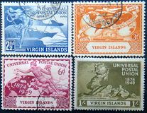 [The 75th Anniversary of the Universal Postal Union, type R]