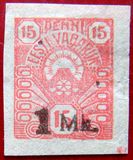 [Stamps of 1919-1920 Surcharged, type J]
