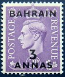 [Great Britain Postage Stamps Overprinted "BAHRAIN", type E5]