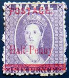 [No. 13a Surcharged, type AC]