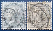 [Queen Victoria, 1819-1901 - Yellowish to White Paper, type E6]