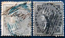 [Queen Victoria, 1819-1901 - Yellowish to White Paper, type E6]