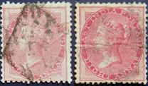 [Queen Victoria, 1819-1901 - Yellowish to White Paper, type E7]