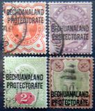 [Great Britain Postage Stamps Overprinted "BECHUANALAND - PROTECTORATE", type Y]