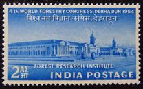 [The 4th World Forestry Congress, Dehra Dun, type CN]