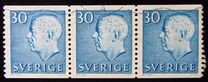 [King Gustaf VI Adolf of Sweden - New Engravement with Imprint, type EE4]