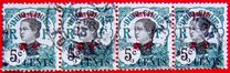 [Indochina Postage Stamps Overprinted "CANTON", type D3]