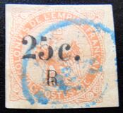 [French Colonies Postage Stamps Overprinted and Surcharged, type C7]