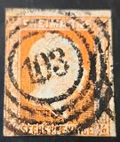 [King Friedrich Wilhelm IV - Hatched Background, Engraved, type A2]
