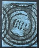 [King Friedrich Wilhelm IV - Hatched Background, Engraved, type A4]