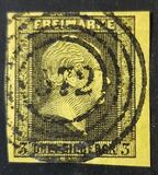 [King Friedrich Wilhelm IV - Hatched Background, Engraved, type A5]