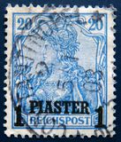 [German Empire Postage Stamps Surcharged - Inscription: "REICHSPOST", Scrivi C2]