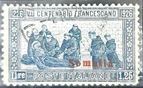 [Italian Postage & Not Issued Stamps Overprinted "SOMALIA ITALIANA" in Black or Red Colour, type R3]