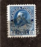 [King George V in Admiral Uniform - New Colors and Values, тып AD14]