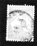 [Definitive Issues - Kangaroo and Map, Different Watermark, tip A17]