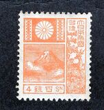 [Mt Fuji and Deer (1930-37) - New Die - Picture Size: 18½ x 22mm, type BH7]