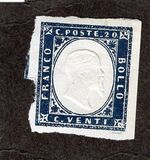 [King Victor Emmanuel II - This Issue Vary Greatly in Colour, type D7]