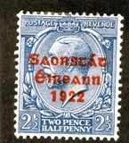 [Great Britain Stamps Overprinted in Bluish Black or Red - Overprint 14½ x 16mm, प्रकार C8]