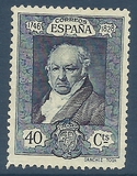 [The 100th Anniversary of the Death of Francisco de Goya, 1746-1828 - Inscription "1746 - CORREOS ESPANA - 1828", type CO8]