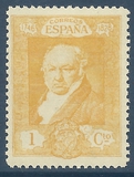 [The 100th Anniversary of the Death of Francisco de Goya, 1746-1828 - Inscription "1746 - CORREOS ESPANA - 1828", type CO]