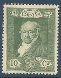 [The 100th Anniversary of the Death of Francisco de Goya, 1746-1828 - Inscription "1746 - CORREOS ESPANA - 1828", 類型 CO3]