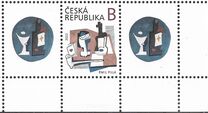 [Works of Art on Postage Stamps - Emil Filla, 1882-1953, tegund ARZ]