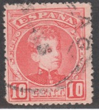 [King Alfonso XIII - Blue Control Numbers on Backside, type AT2]