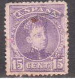 [King Alfonso XIII - Control Number on Backside - New Colors, tip AT14]
