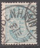 [Coat of Arms - Large Corner Numbers, type I3]