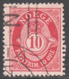 [Posthorn - "NORGE" in Capitals with Serifs, type J10]