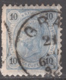 [Emperor Franz Josef I, 1830-1916 - Granite Paper. Numerals in Black, type N4]