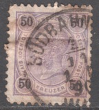 [Emperor Franz Josef I, 1830-1916 - Granite Paper. Numerals in Black, type N10]