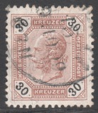 [Emperor Franz Josef I, 1830-1916 - Black Numerals on White Background, type P2]