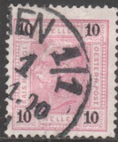 [Emperor Franz Josef I, 1830-1916 - Value in "Heller" - Without Varnish Bars, Numerals in Black, type Q2]