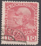 [The 60th Anniversary of the Reign of Emperor of Franz Josef,I. Normal Paper without Varnish Bars, type Y7]