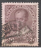 [The 60th Anniversary of the Reign of Emperor Franz Josef II. Normal Paper without Varnish Bars, Tip AI2]